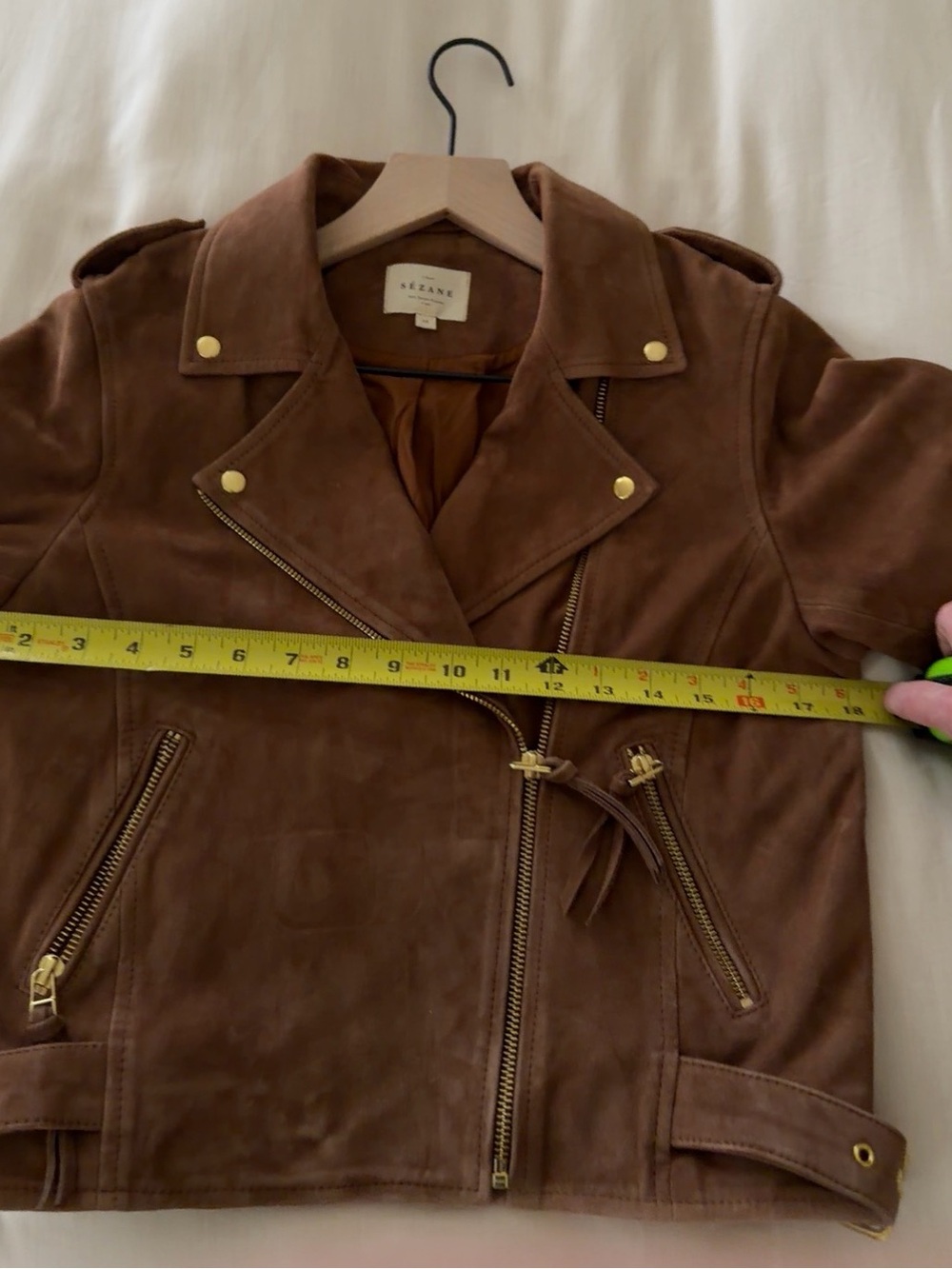 Sezane Zig Suede Jacket US 6, FR 38 - Picture 8 of 8
